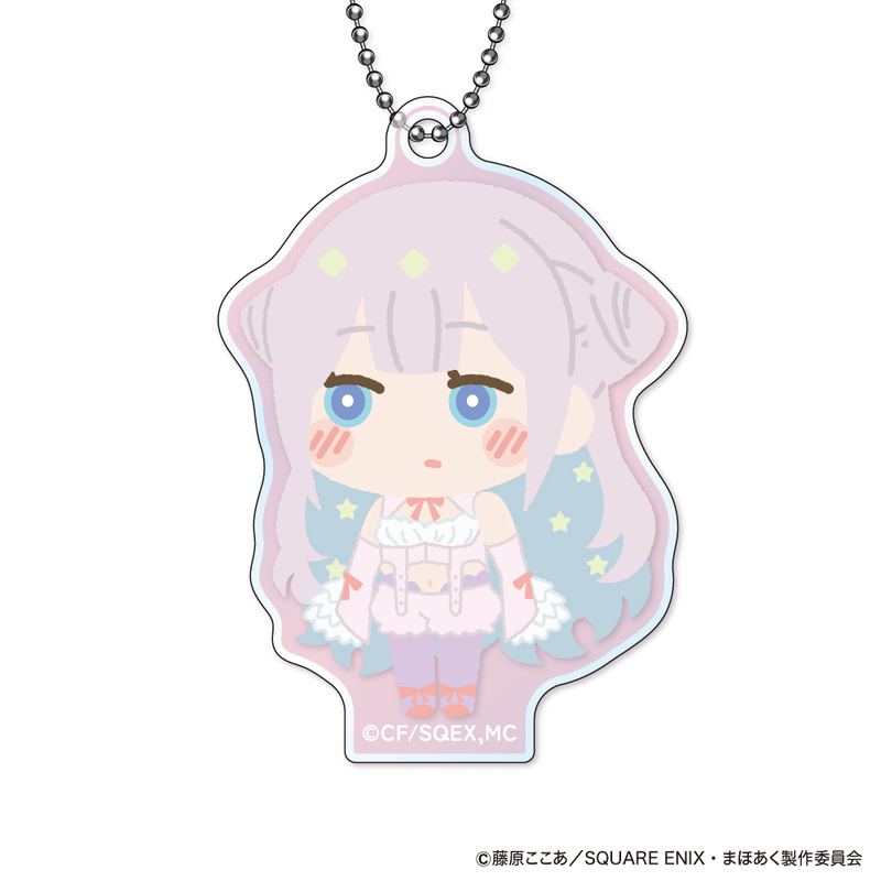 (PO) The Magical Girl and the Evil Lieutenant Used to Be Archenemies Mofumofu Acrylic Key Chain [BOX] Image_4