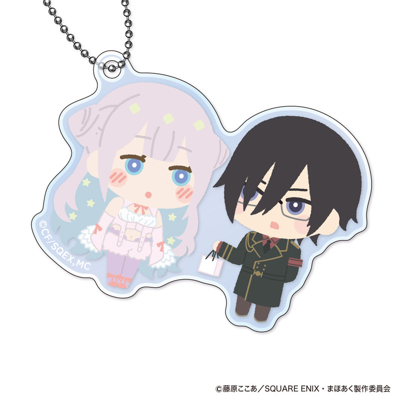 (PO) The Magical Girl and the Evil Lieutenant Used to Be Archenemies Mofumofu Acrylic Key Chain [BOX] Image_6