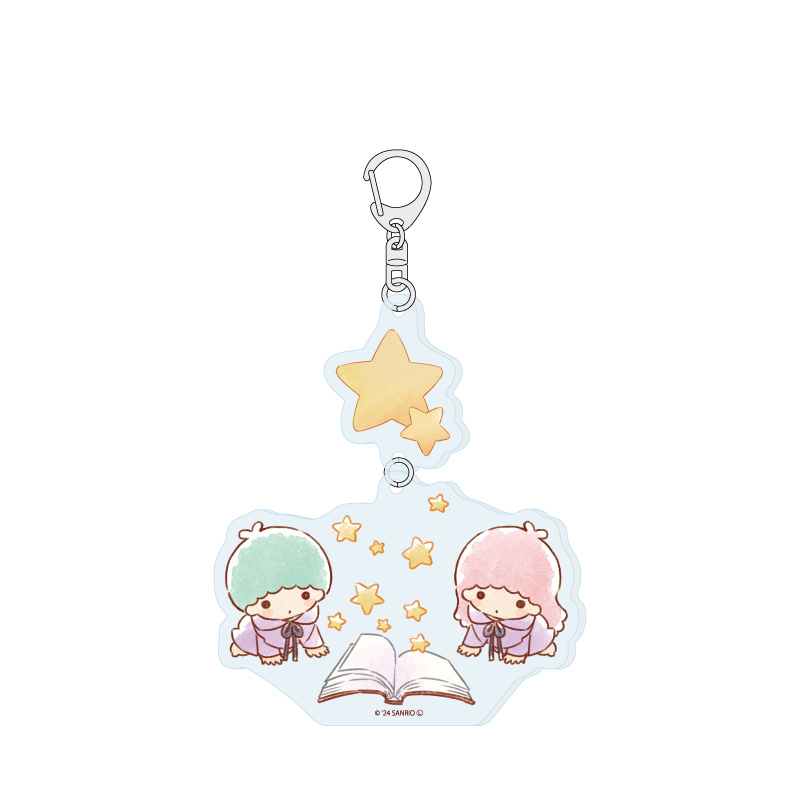 (PO) Linked Acrylic Key Chain Sanrio Characters 06 Little Twin Stars (Graff Art Illustration) Image_1