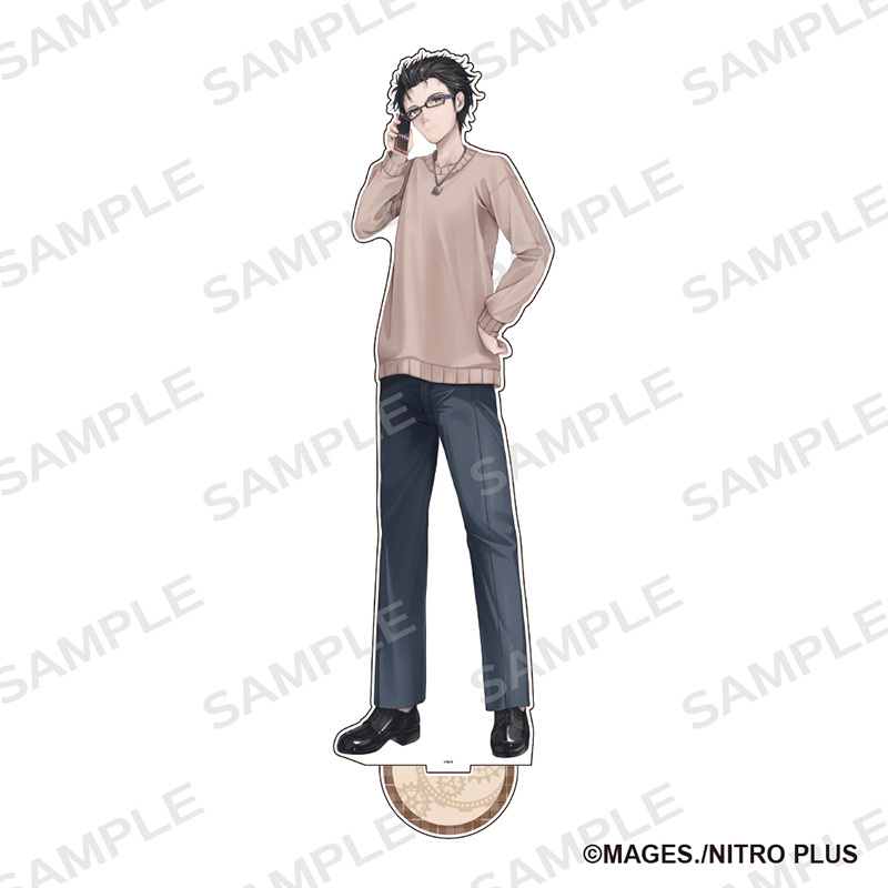 (PO) STEINS;GATE Big Acrylic Figure Stand Original Illustration Okabe Rintaro Image_1