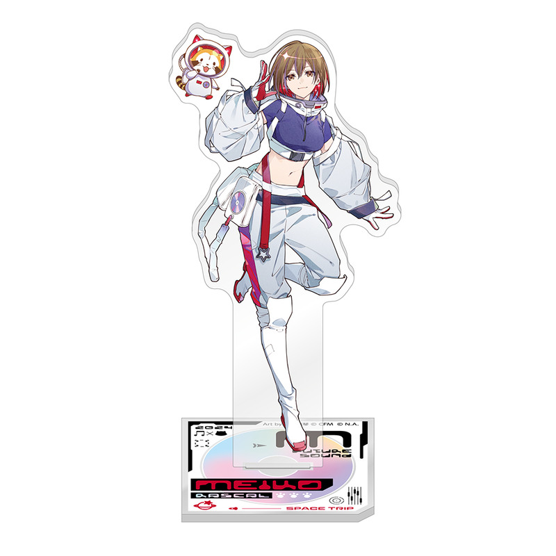 (PO) Hatsune Miku x Rascal the Raccoon 2024 Acrylic Stand MEIKO Image_1