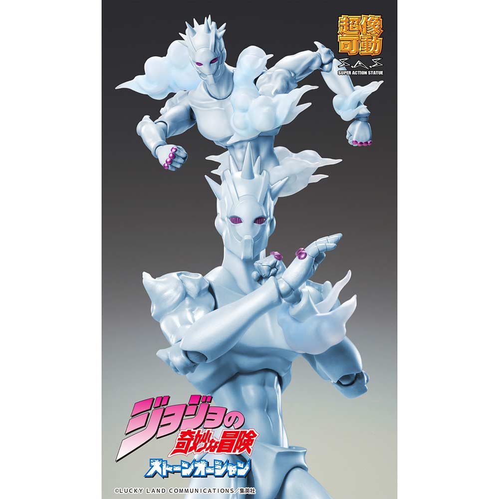 Super Action Statue JoJo's Bizarre Adventure Part VI Stone Ocean - W.R Image_14