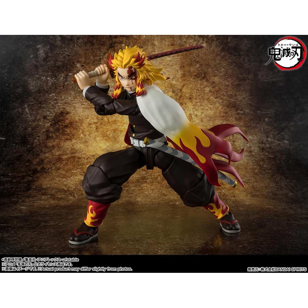 (PO) S.H.Figuarts Demon Slayer: Kimetsu no Yaiba - Rengoku Kyojuro Image_4