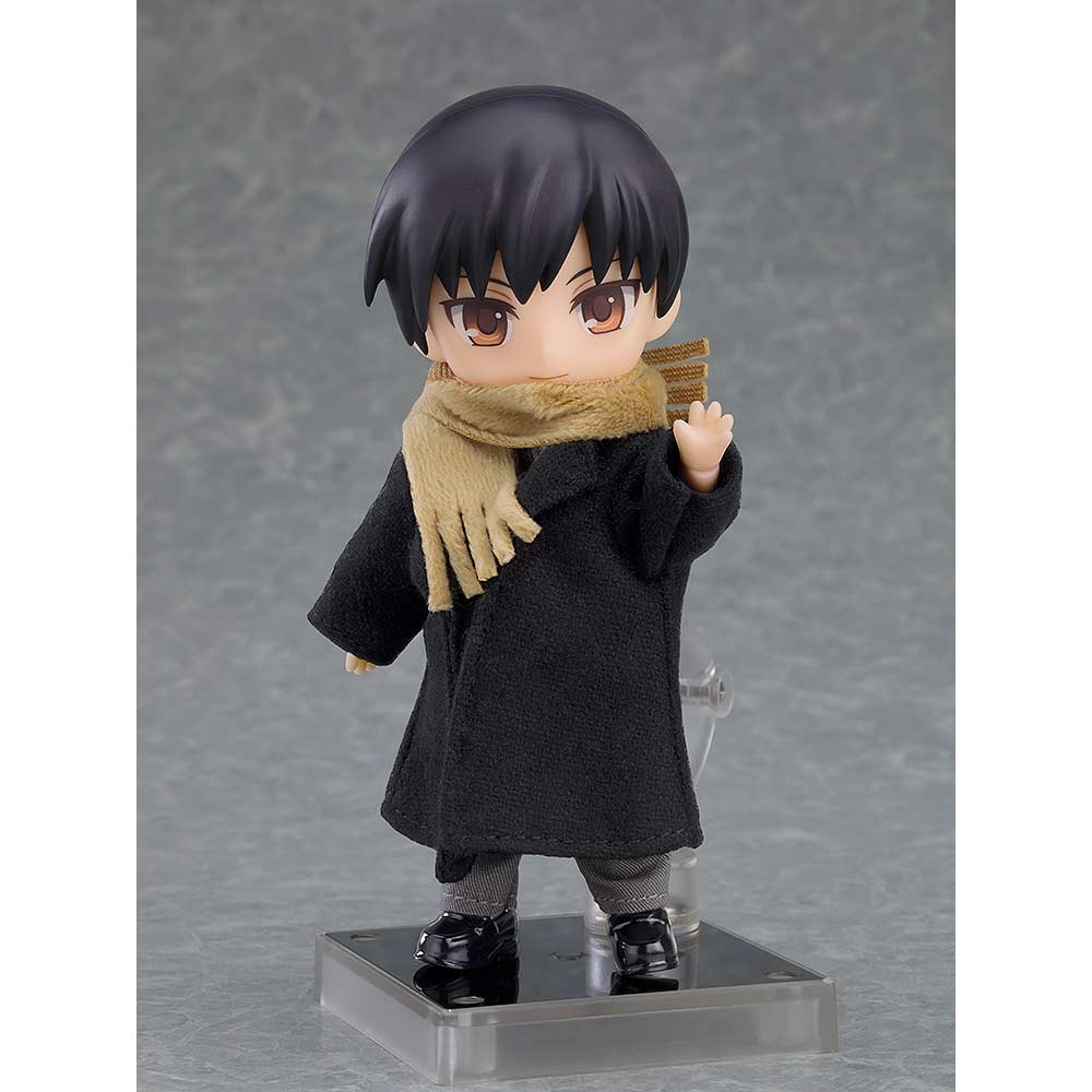 (PO) Nendoroid Doll Coat & Scarf (Black) Image_4