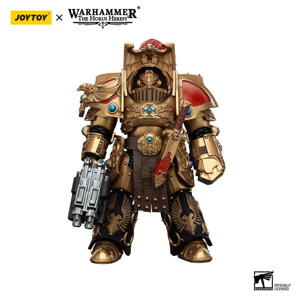 (PO) Joytoy Warhammer 40k - Legio Custodes Aquilon Terminator Squad Aquilon with Lastrum Storm Bolter Image_1