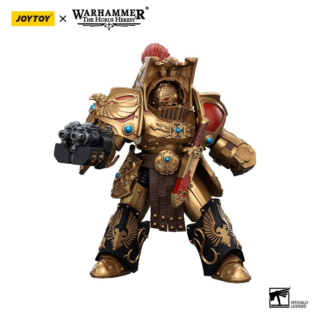 (PO) Joytoy Warhammer 40k - Legio Custodes Aquilon Terminator Squad Aquilon with Lastrum Storm Bolter Image_3