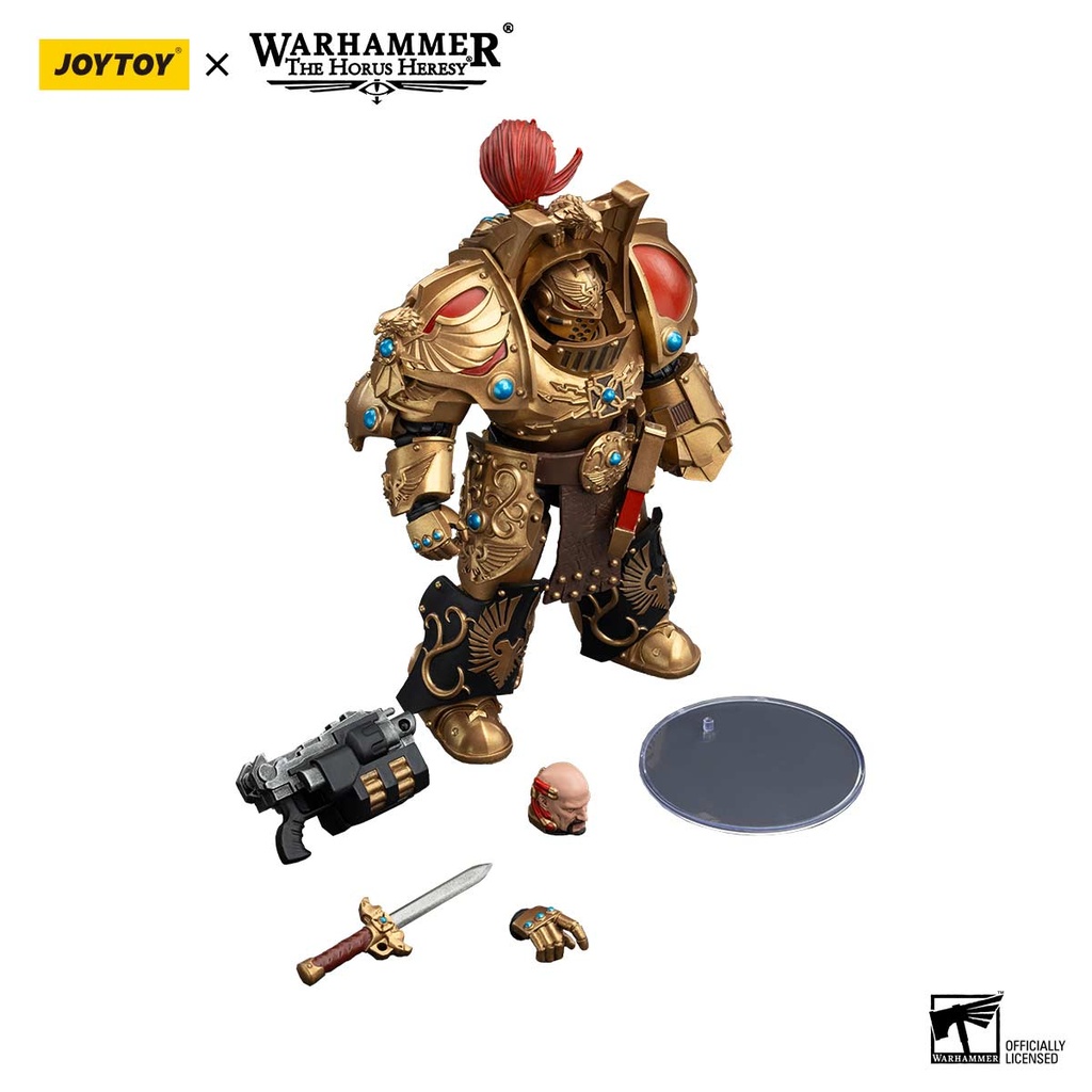 (PO) Joytoy Warhammer 40k - Legio Custodes Aquilon Terminator Squad Aquilon with Lastrum Storm Bolter Image_5