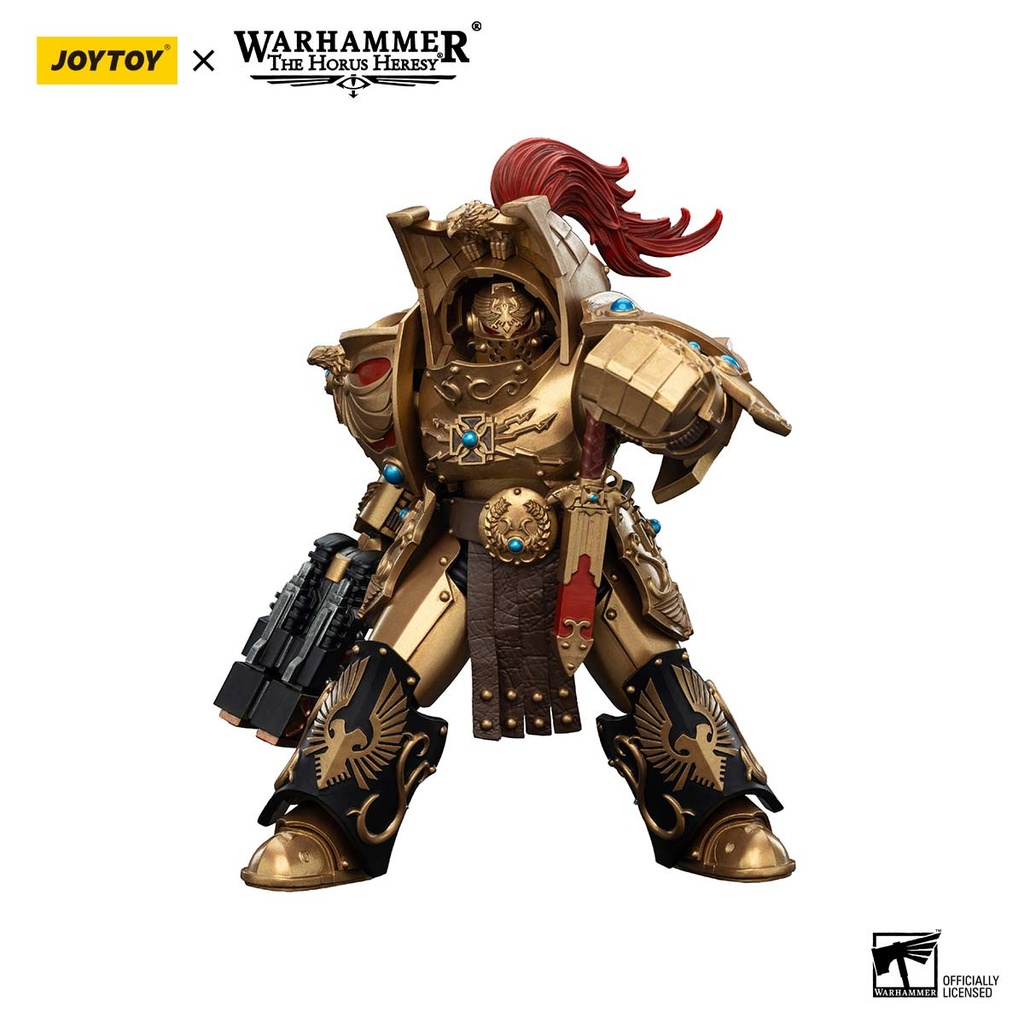 (PO) Joytoy Warhammer 40k - Legio Custodes Aquilon Terminator Squad Aquilon with twin-linked Adrathic Destructor Image_4
