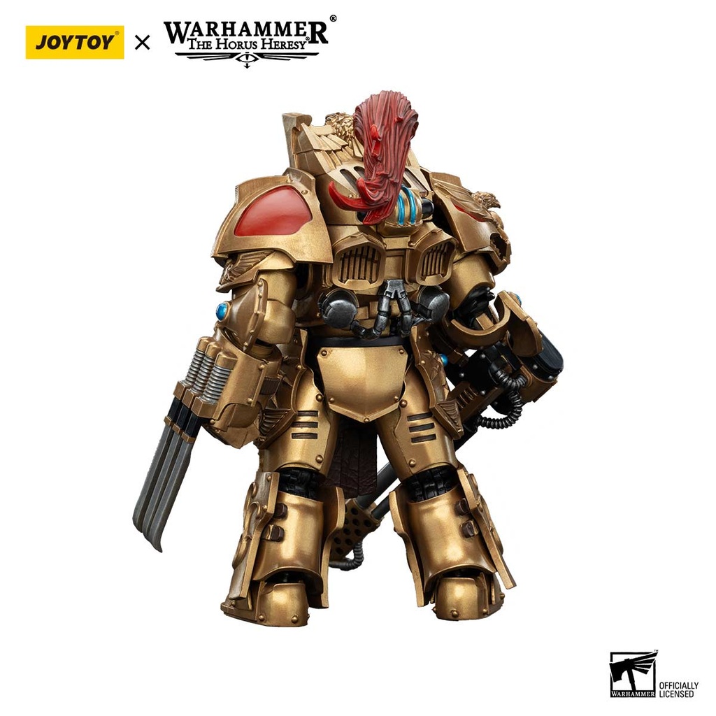 (PO) Joytoy Warhammer 40k - Legio Custodes Aquilon Terminator Squad Aquilon with Infernus Firepike Image_2