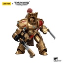 (PO) Joytoy Warhammer 40k - Legio Custodes Aquilon Terminator Squad Aquilon with Infernus Firepike Image_3