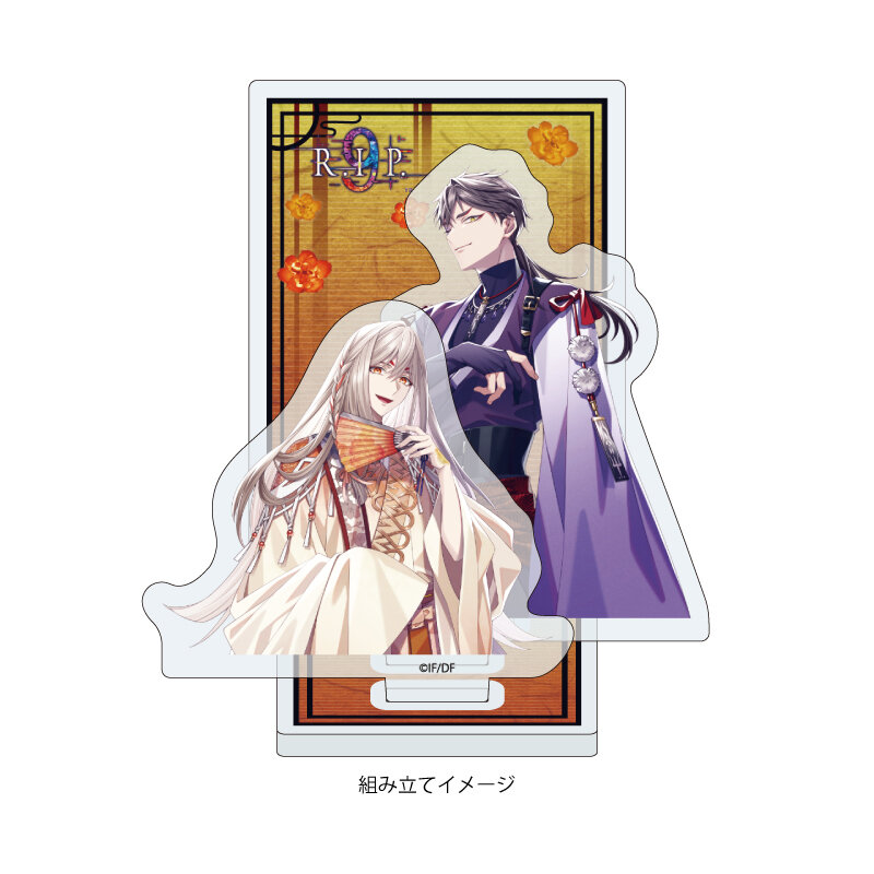 (PO) Acrylic Stand Plate 9 R.I.P. 04 Yukimaro & Koharu (Official Illustration) Image_2