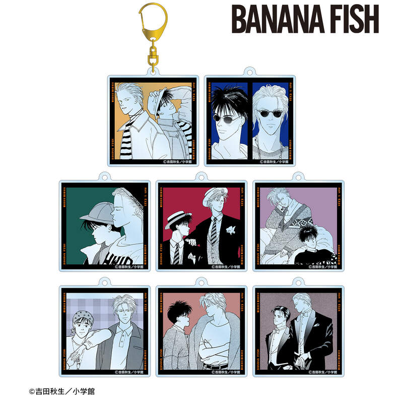 (PO) Banana Fish Trading Film Style Acrylic Key Chain [BOX] Image_2