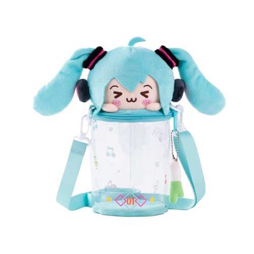 Hatsune Miku Squinting Series Water Bottle Itabag Image_1