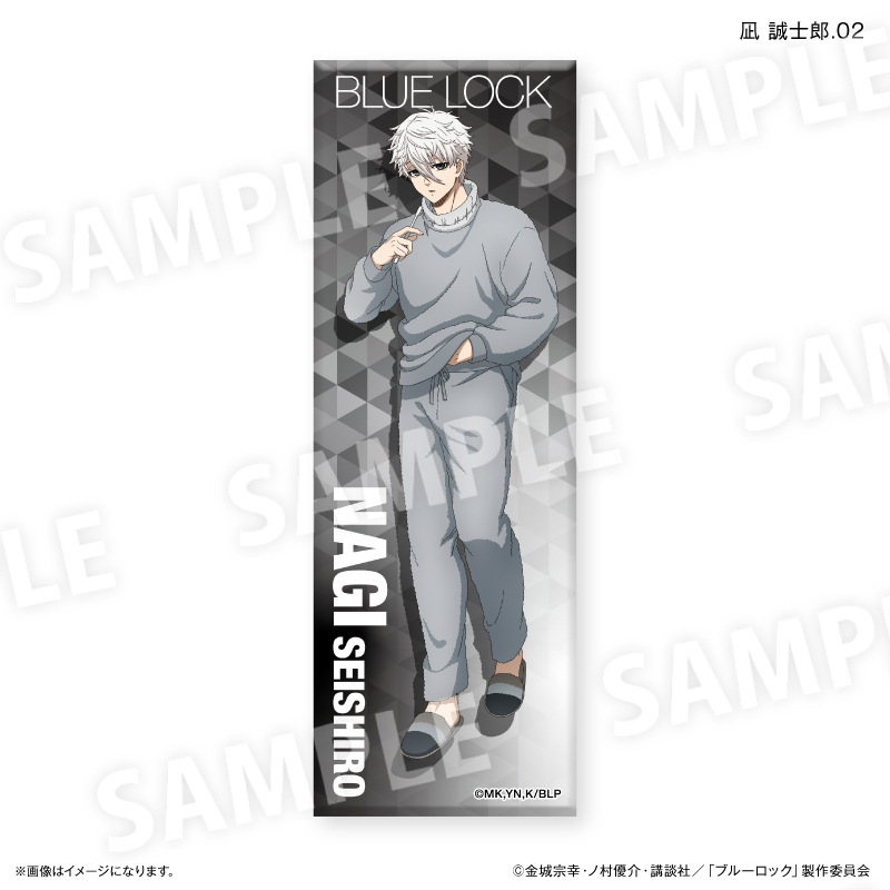 (PO) Blue Lock Wake Up & Get Ready Trading Square Can Badge [BOX] Image_10