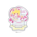 (PO) Acrylic Stand Plate Aikatsu! Series x Sanrio Characters 03 Nijino Yume x BonBon Ribbon (Mini Character Illustration) Image_2