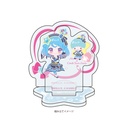 (PO) Acrylic Stand Plate Aikatsu! Series x Sanrio Characters 05 Minato Mio x Little Twin Stars (Mini Character Illustration) Image_2