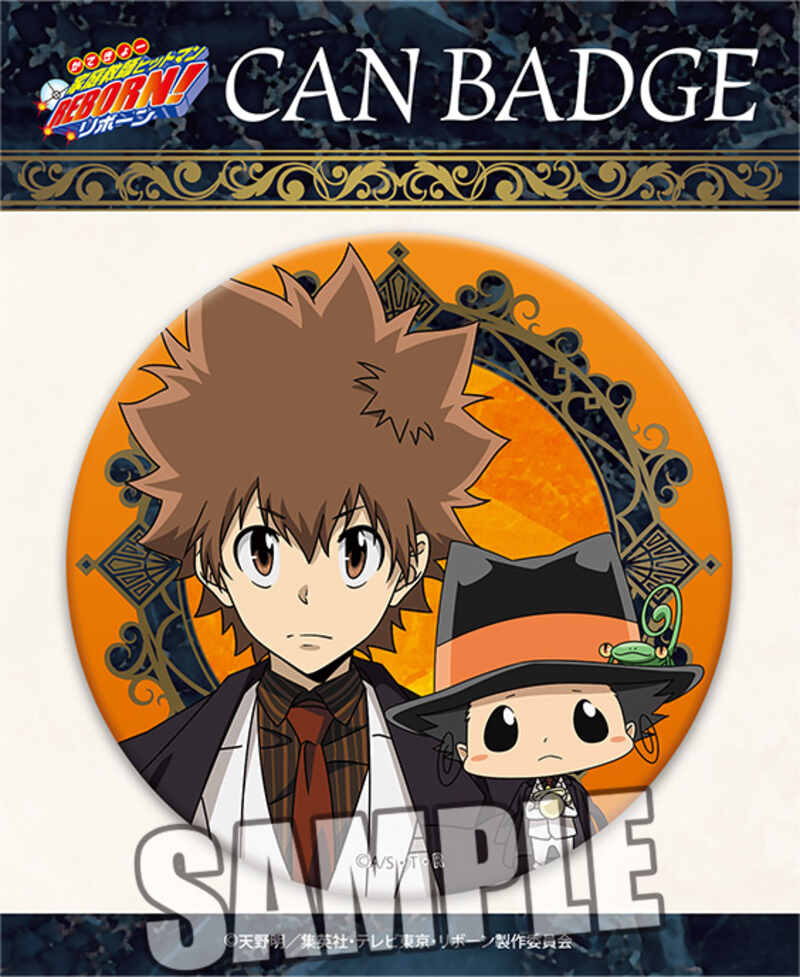 (PO) Reborn! Can Badge Tsuna & Reborn Formal Ver. Image_2