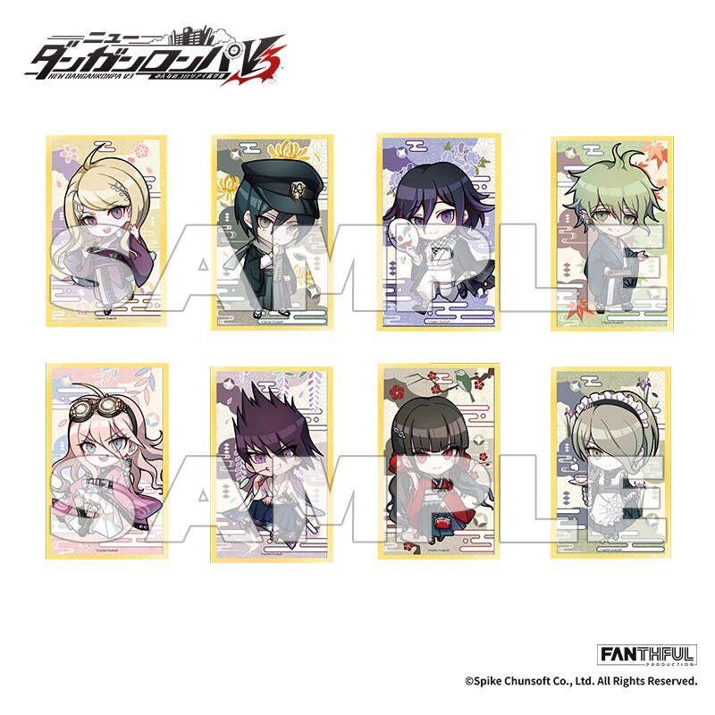 (PO) New Danganronpa V3 Paper Cards (Set of 8) Image_1