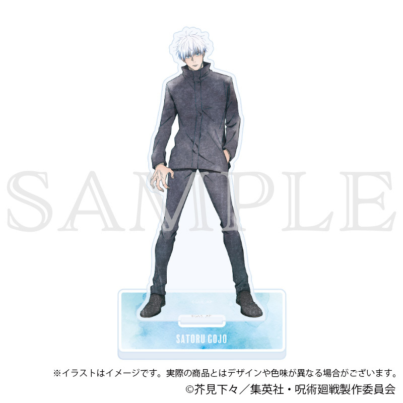 (PO) Jujutsu Kaisen Shibuya Incident Acrylic Stand Emo Deco Ver. Gojo Satoru Image_1