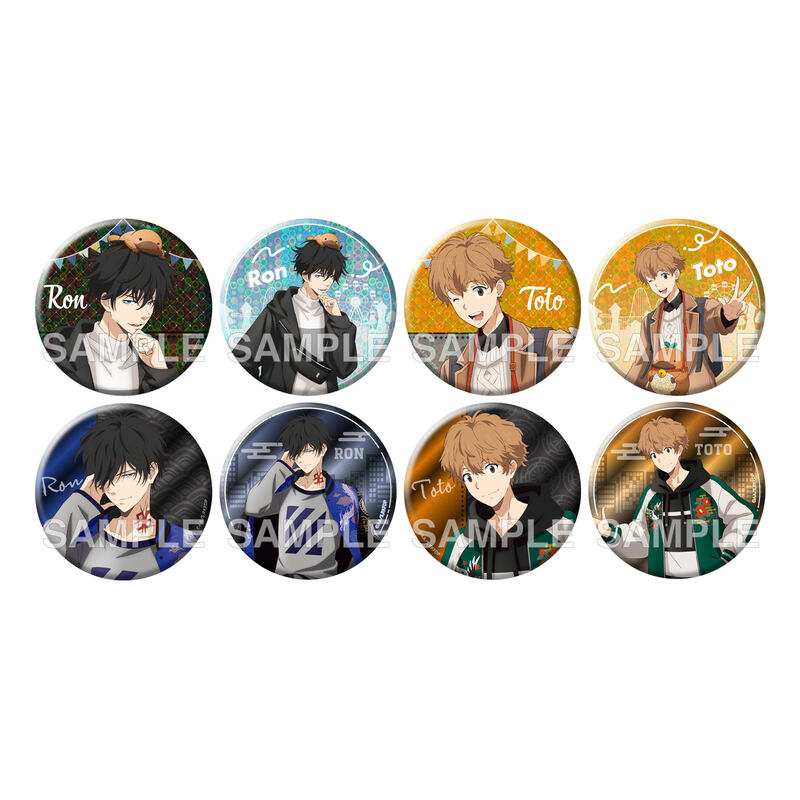 (PO) Ron Kamonohashi: Deranged Detective Kirakira Can Badge Collection Kamonohashi Land & Souvenir Jacket Ver. [BOX] Image_1