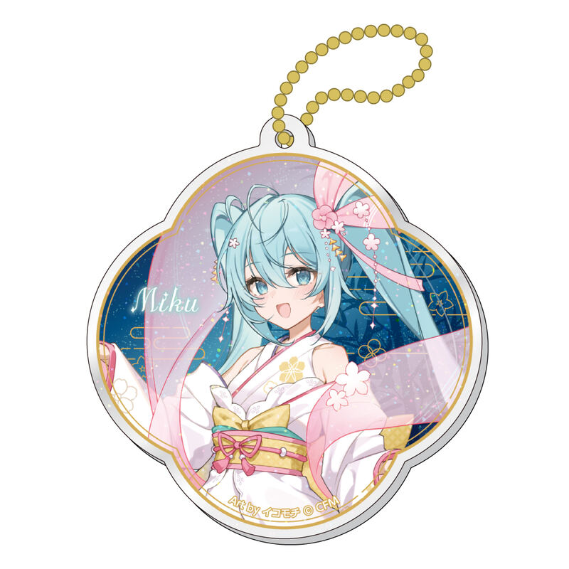 (PO) Hatsune Miku Akihabara Festival 2024 Lame Acrylic Key Chain Tanabata Ver. Hatsune Miku Image_1