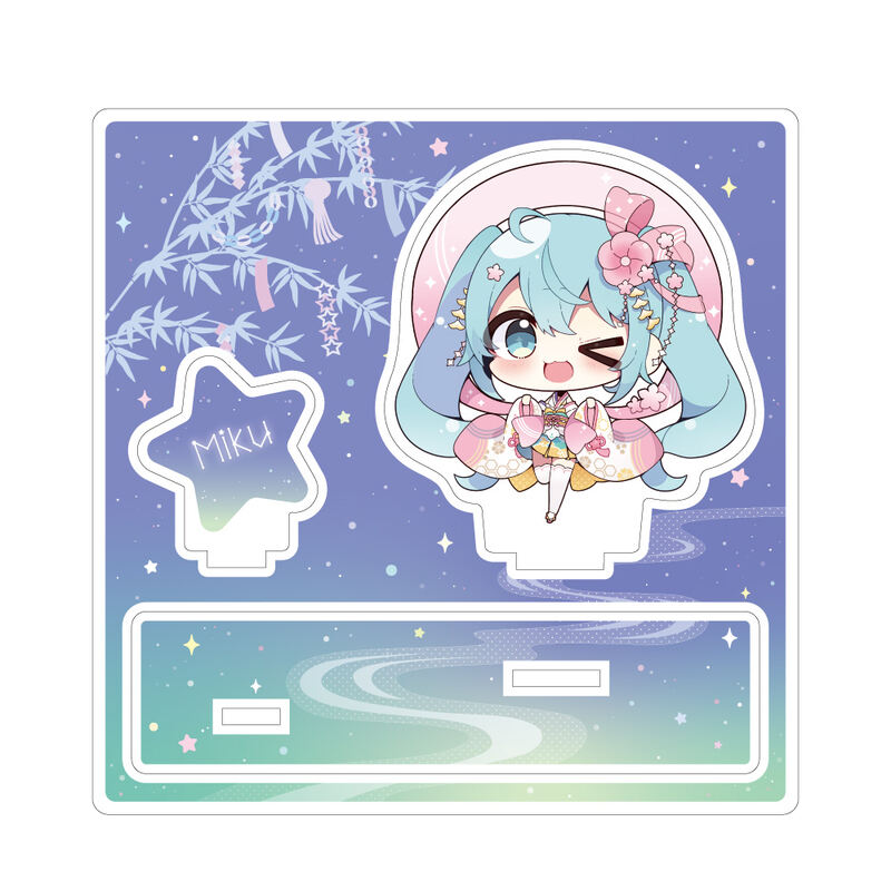 (PO) Hatsune Miku Akihabara Festival 2024 Mini Character Acrylic Diorama Tanabata Ver. Hatsune Miku Image_1