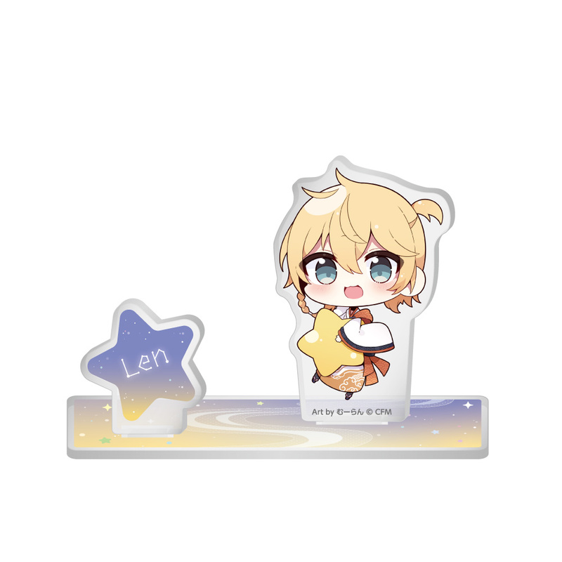(PO) Hatsune Miku Akihabara Festival 2024 Mini Character Acrylic Diorama Tanabata Ver. Kagamine Len Image_2
