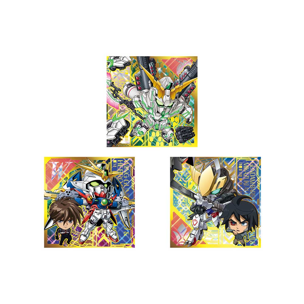(PO) Nyaformation Gundam Series Sticker Wafer Card Vol. 3 -Transcendent Spirit- [BOX] Image_1