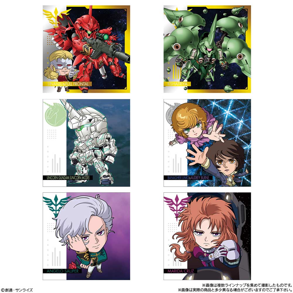 (PO) Nyaformation Gundam Series Sticker Wafer Card Vol. 3 -Transcendent Spirit- [BOX] Image_6