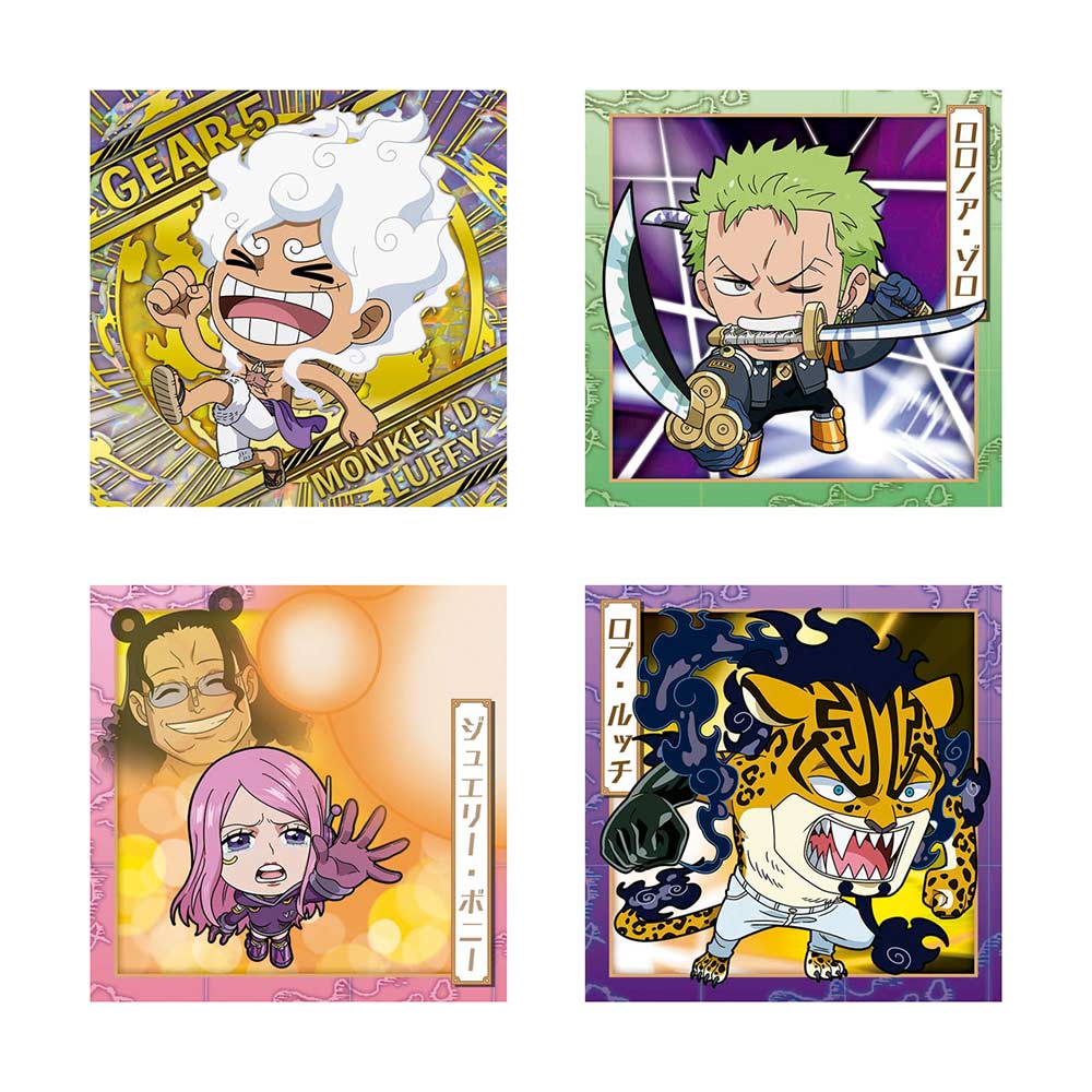(PO) Nyaformation One Piece Pirates Sticker Wafer Card LOG. 11 [BOX] Image_2