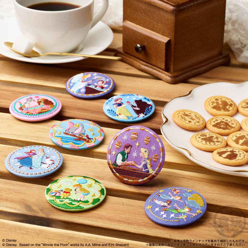 (PO) Disney Characters Embroidery Can Badge [BOX] Image_8