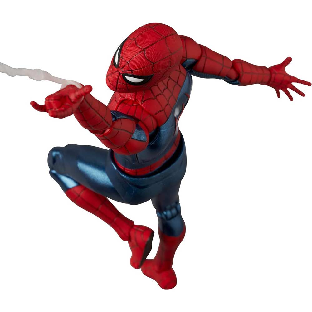 (PO) MAFEX Spider-Man: No Way Home - Spider-Man New Red & Blue Suit Image_9