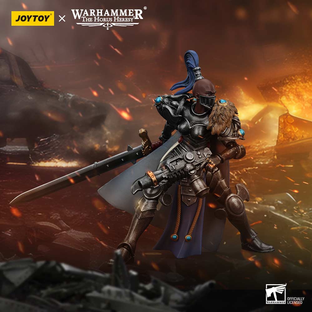 (PO) Joytoy Warhammer 40k - Sisters of Silence Argent Lynx Vigilator Cadre Vigilator 2 Image_6