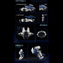 Crystal Envoy - Unit 2 Mecha Wolf Warrior Mega Mode 1/72 Alloy Action Figure Image_7