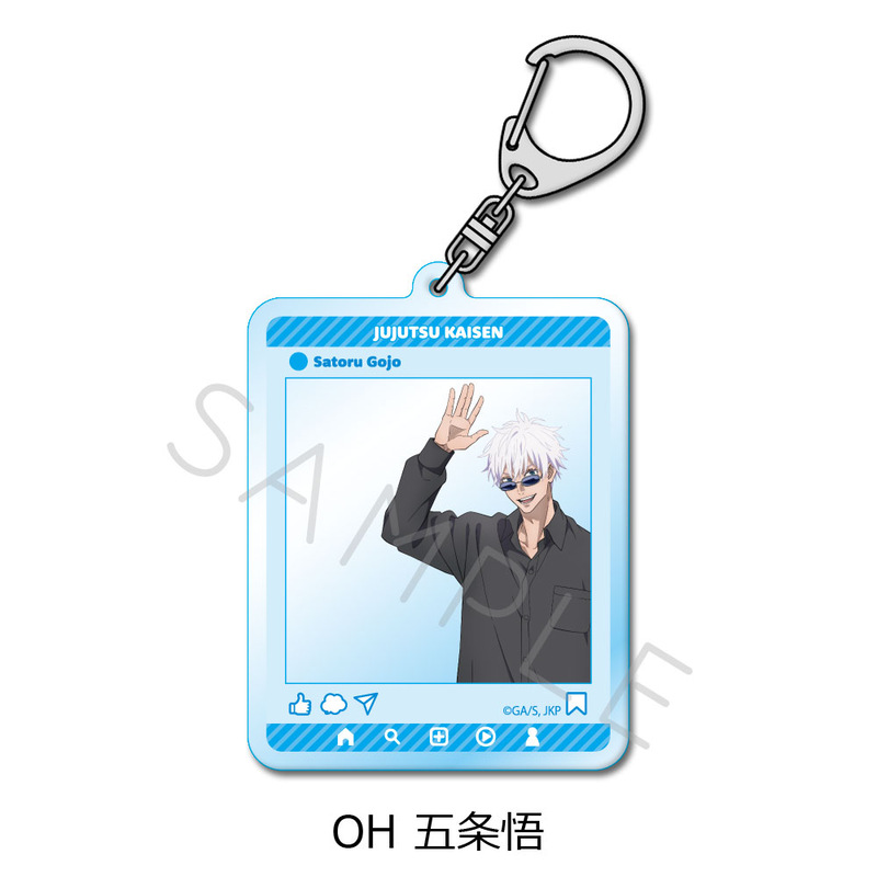 (PO) Jujutsu Kaisen Season 2 Vol. 3 Acrylic Key Chain OH Gojo Satoru Image_1