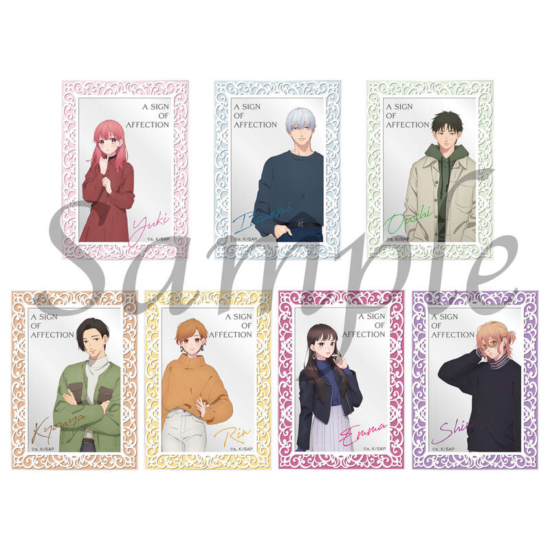 (PO) A Sign of Affection Trading Acrylic Card [BOX] Image_1