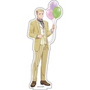 (PO) Hetalia World Stars Original Illustration Big Acrylic Stand Circus Ver. 2 Germany Image_1