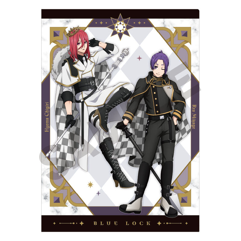 (PO) Blue Lock Single Clear File Chigiri Hyoma & Mikage Reo Chess Image_1