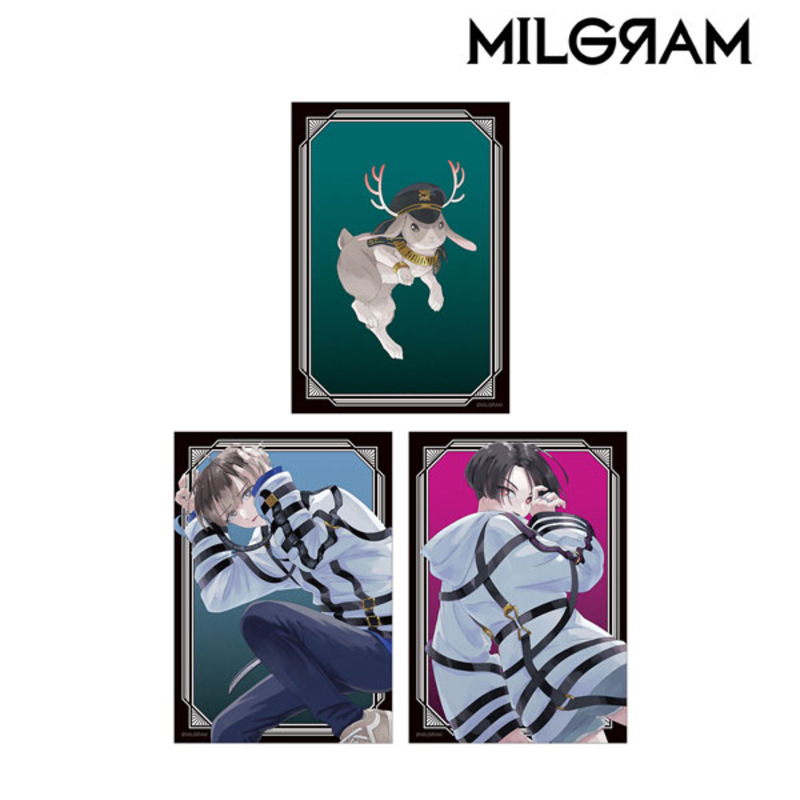 (PO) Milgram Original Illustration LIVE EVENT hallucination Ver. Bromide 3 Set Ver. D Image_1