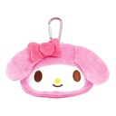 (PO) Sanrio Characters Plush Fastener Mascot with Carabiner My Melody Image_1