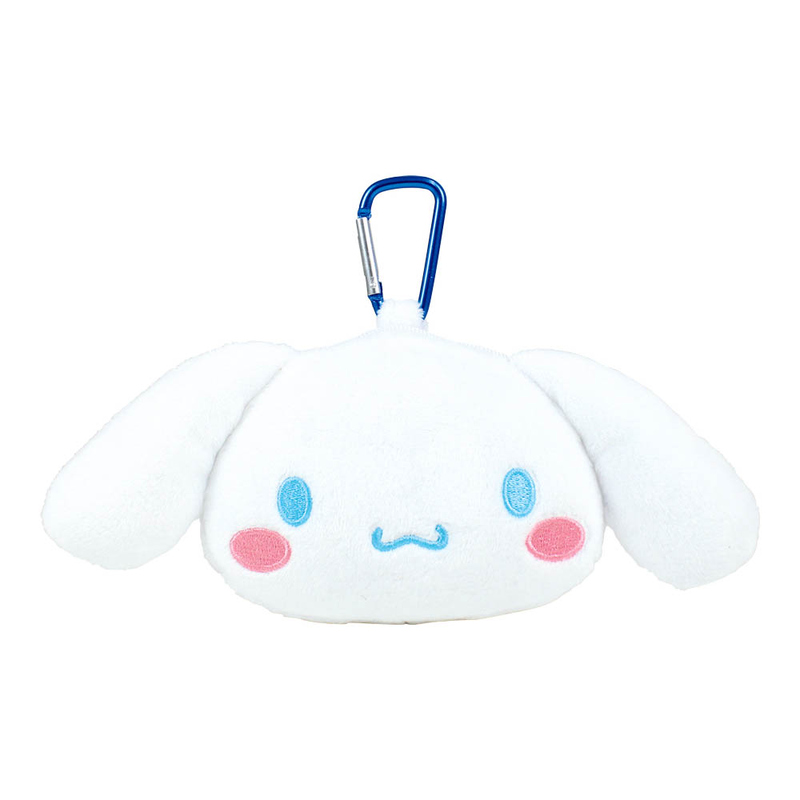 (PO) Sanrio Characters Plush Fastener Mascot with Carabiner Cinnamoroll Image_1