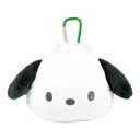 (PO) Sanrio Characters Plush Fastener Mascot with Carabiner Pochacco Image_1