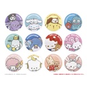 (PO) Sanrio Characters Trading Embroidery Can Badge Friends [BOX] Image_1
