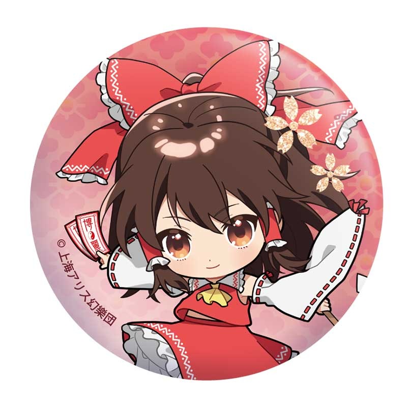 (PO) Touhou Project Can Badge Reimu Image_1