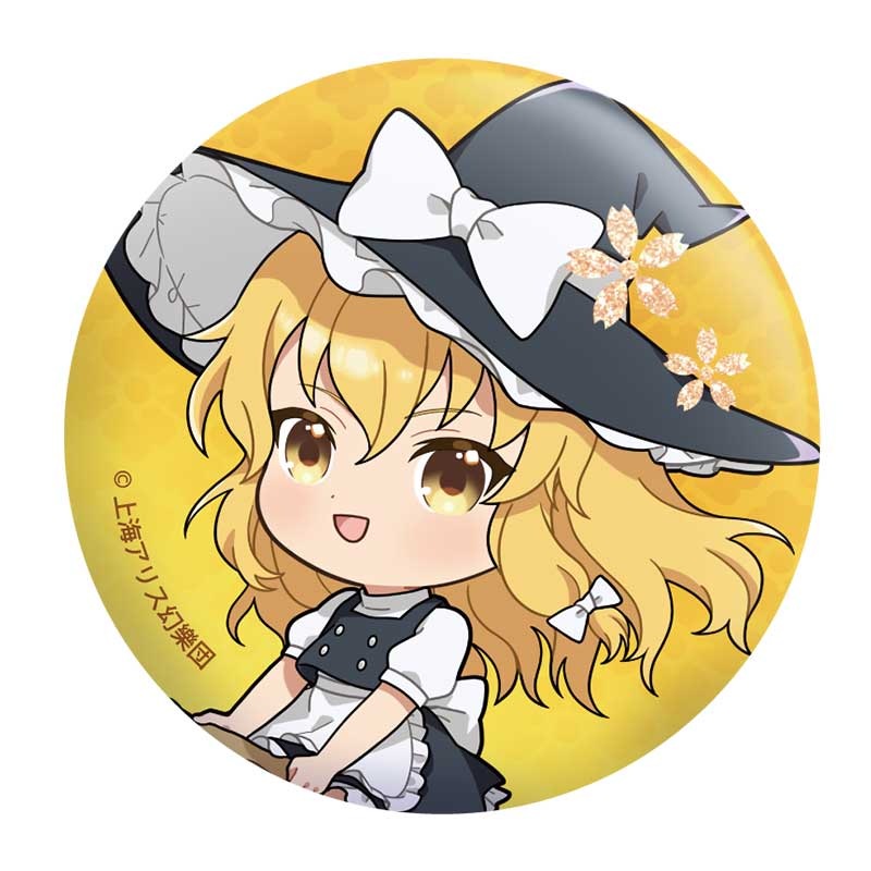 (PO) Touhou Project Can Badge Marisa Image_1