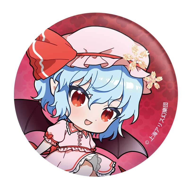 (PO) Touhou Project Can Badge Remilia Image_1