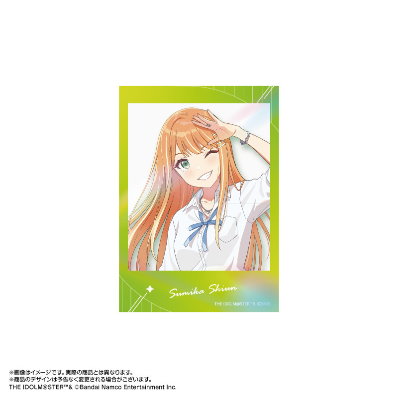 (PO) Gakuen Idolmaster Instant Photo Style Die-cut Sticker Shiun Sumika Image_1