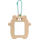 Rilakkuma Photo Keychain Chairoikoguma– Erandeko Friends AB26404 Image_1