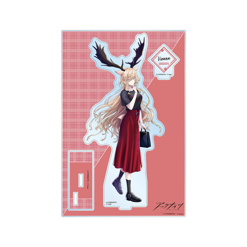 (PO) Arknights Original Illustration Viviana Shopping Ver. Big Acrylic Stand with Parts Image_1