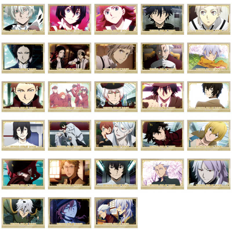 (PO) Bungo Stray Dogs Kirakira Sticker Collection 5th Season [BOX] Image_1
